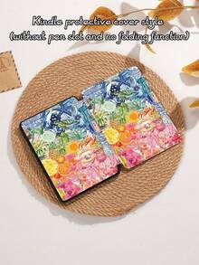 儿童平板电脑保护套,采用多元素拼贴图案,兼容 iPad 9.7/10.2/10.5/10.9/12.9/Pro 11(第十代)、Galaxy Tab S6 Lite 10.4、Kindle Paperwhite 第十二代(2024 年款)、Kindle 第十一代(2022 年款),柔软防震,具备智能支架/自动唤醒/睡眠功能。 - 彩色 - 查看 10