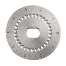 30 clics por piezas de placa de molinillo manual Timemore, piezas circulares para café, amor por Chestnut C/C2/C3/C3s /Slim//G1 - A - Ver 4