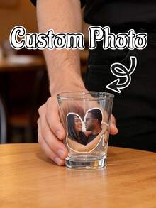 Customized Photo Wine Glass, Wine Glass With Photo, Customized Wine Glass, Customized Birthday Wine Glass, Personalized Photo Wine Glass, Multi-Functional, Fun Single Party Wine Glass, Party Gift, Groom & Bride Portrait Wine Glass, Girlfriend Travel Gift, Single Party Gift, Valentine's Day Gift, Ramadan Special Gift - Multicolor - View 6