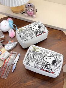 1pc Snoopy Themed Storage Bag, Suitable For Organizing Small Items For Daily Study And Commute, Can Be Used As Pencil Case, Cosmetic Bag Or Miscellaneous Storage Bag, Also Suitable For Back To School, School Supplies, Holidays, Birthdays, Party Gifts And More Occasions. - Multicolor - View 5