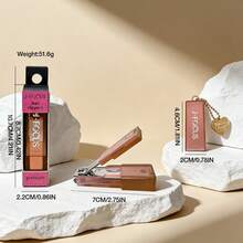 J·FOCUS 2026 New Fashion High-End Lipstick Style Nail Clipper, Professional Stainless Steel High-Precision Sharp Anti-Splash Upgraded Version, Ergonomic Easy To Cut Hard Nails, Hygienic Storage Manicure Pedicure Tool, Travel Portable Decoration, Ideal Gift For Valentine's Day, Mother's Day, Father's Day, Boyfriend, Girlfriend, Business Gathering