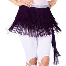 1pc Latin Dance Tassel Hip Scarf, Belly Dance Waist Chain With Fringe, Shimmering Tassel Waist Belt For Shaking Hip, Carnival Party Costume Accessoryt, Suitable For Women's Dance Costumes, Beach Music Festival Shiny Dress - Multicolor - View 15