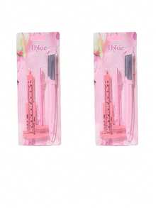 3-i-1-verktygsset för ögonbrynsformning och skönhet: Ögonbrynsrakhyvel + Fransborste + Kroppsmåttband | Precisionsverktyg designade för kvinnor (bärbara) - Viktiga skönhetsmåsten för snabb formning och styling! - Multifärgad - Visa 9