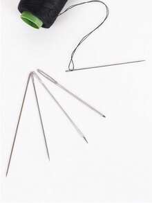 1套手工缝纫工具套装，包含55根缝纫针，缝纫用品，手工缝纫针套装，家用缝纫针组合，针织产品，穿线针，适用于家庭缝纫和针织产品，节日礼物送给妻子和母亲[款式和颜色随机发送] - 彩色 - 查看 9