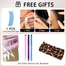 1B/27 Highlight Blonde S1B/27 5x5 Lace Front Wig Blended Human Hair For Women Black And Blonde Lace Front Wigs Pre Plucked Baby Hair 200% Density 34 Inch - S1/27 - 查看 8