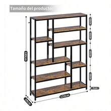 Estantería De Cocina Estantería De Panadería De 8 Niveles - Marrón - Ver 2