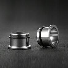 2pcs Round 0.5 Interval Ear Plugs Tunnels Expander Gauges Stainless Steel Ears Stretcher Earrings Body Piercing Jewelry Women Men - 1596 - View 21