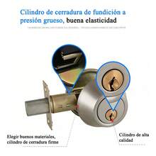 TendenciaCerrojo Chapa Tradicional Llave - Mariposa Níquel Satinado PlateadoCalidad premium - 1 - Ver 3