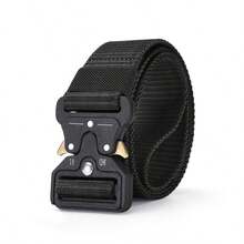Unisex Outdoor Tactical Belt, Quick Release Buckle Design For Convenient And Fast Fastening, Comfortable And Durable Material With Strong Breathability, Adjustable Plus Size, Suitable For Spring, Summer, Autumn And Winter, Can Be Paired With Jeans, Pants, Skirts, Dresses, Ideal For Commuting, Office, Sports - Perfect Gift For Valentine's Day, Birthday, Anniversary - Multicolor - View 10