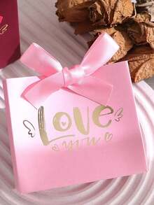 10/24pcs Foldable Gift Boxes, Gift Bags Suitable For Jewelry, Candy, Dessert Packaging