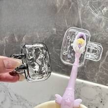 1/2/3/5Pcs Toothbrush Head Protector, An Essential For Health, Easy-Open And Easy-Close Design, Suitable For Home, Travel, Bathroom, And Office Use, Keeps Brush Heads Clean, A Hygienic Accessory, Portable Plastic Material - 隨機顏色 Random color - 查看 1