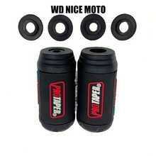 WD NICE MOTO Motorcycle Modification Anti-Fall Protection Bar, Off-Road Motorcycle Modification Anti-Fall Bar, Rubber-Tipped, Wear-Resistant, Waterproof, Vintage-Style Personalized Bumper Anti-Fall Rubber - A - View 11