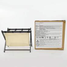 WUPYI Folding Luggage Rack, Foldable Luggage Stand, Luggage Holder - Default - View 10