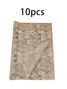 50张 50*35厘米 复古梅花图案薄纸，适用于DIY工艺品、派对礼品包装、花束包装、服装鞋帽包装，以及情人节、教师节、感恩节、母亲节、婚礼、生日礼物的装饰。 - 彩色 - 查看 9