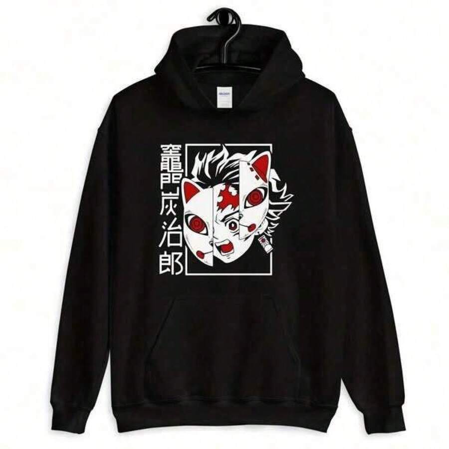 Men Outdoor Hoodies & Sweatshirts - Black - View 1