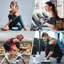 一对女士塑形排汗臂套，欧美跨境健身瑜伽运动臂套，防闷汗臂带防护装备 - 彩色 - 查看 8