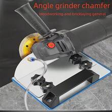 304 Stainless Steel Chamfer Cutter, 45 Degree Portable Tile And Woodworking Chamfer Jig, Cordless Handheld Tool For Tile Edges And Wood Trimming - Multicolor - View 5