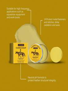 JAYSUING Leather Care Wax, Soft Waterproof Anti-Staining Saddle Boot Leather Surface Care Paste. Shoe Polish, Shoe Wax. Our Leather Care Wax Is Carefully Formulated With Mineral Oil, Mineral Grease, And Beeswax. Specially Designed To Gently Dissolve Dirt Without Wearing Down Leather Fibers., Shoe, Spring Summer Picks, Brides Maid Gifts, Room, Bedroom Decor, Bedroom Decor, Beach, Travel, For Men, For Women, Vacation - Multicolor - View 4