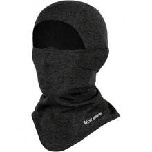 Balaclava Winter Ski Mask, Unisex Windproof And Thermal Mask, Cold Weather Thermal Sports Balaclava,40273170 - 黑色 - 查看 1
