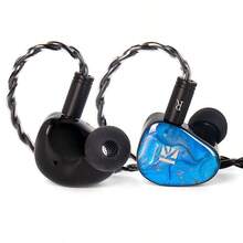 KBEAR KB02 In Ear Monitor, Colorful Hybrid 1DD Bone Conduction IEM In Ears Wired Earbuds Bass With 0.78 2Pin 4N OFC Cable 3.5mm Plug Cable For Gaming Singers Musicians - Màu xanh lam - Xem 9