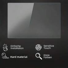 3 piezas Protector de pantalla de vidrio templado de 0,3 mm de ultra alta dureza 9H para cámara Canon SX740 HS/SX730 HS - Película protectora de alta definición para pantalla LCD, antiarañazos, brillante, resistente a arañazos, alta claridad, fácil de instalar, accesorio para pantalla de cámara - 3 piezas, transparente - Ver 5