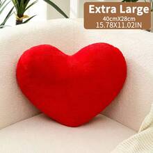 Heart-Shaped Pillow, Valentine's Day Gift, Heart-Shaped Throw Pillow, Holiday Gift For Couples, Wedding Heart-Shaped Gift, Loved By Office Workers And Students, Suitable For Living Room, Mother's Day, Bedroom, Sofa, Bed And Other Home Decor, Back To School Season, Nap Mat, Suitable For Love-Themed Rooms - Multicolor - View 17