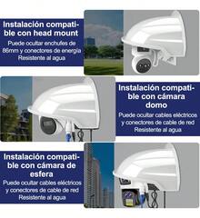 TendenciaProtector Cctv Cámara  Resistente A LluviaCalidad premium - Blanco - Ver 5