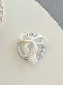 1 chiếc giá đỡ điện thoại từ tính hình nơ dễ thương, có thể kéo đẩy, đế để bàn từ tính mạnh, quà tặng cho bé gái, bạn gái, quà sinh nhật mùa xuân. - Giá đỡ cung tên bằng kim loại - Xem 11