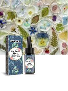 DIY UV Resin Glue, Clear Crystal Resin, UV Curing Resin, Quick Drying Glue - Multicolor - View 1