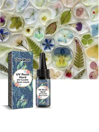 DIY UV Resin Glue, Clear Crystal Resin, UV Curing Resin, Quick Drying Glue