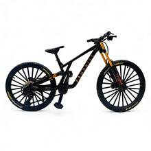 1:10 Scale Alloy Mini Mountain Bike Model Decoration, Finger Bike Model, Finger Mountain Bike Model Decoration, Mini Bent Bike Model - Multicolor - View 14