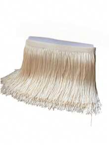 2 Yards Tassel Lace Trim, Sewing Accessories, Fringe, Latin Dance Costume Tassel, DIY Clothing Supplies, Crafts, Home & Garden - Multicolor - View 4