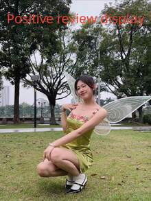 1pc Adult Fairy Wings, Butterfly Wings, Angel Wings, Women's Fairy Costume Accessory, Party Costume Gift