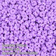 100pcs Acrylic Gear Beads Spacers, Multi-Color Options, DIY Jewelry Making, Beading, Craft Supplies, Friendship Gifts, Home Decor, Small Accessories