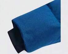 Skechers New Men's Lightweight And Comfortable Down Jacket With Hood - Blue - View 4