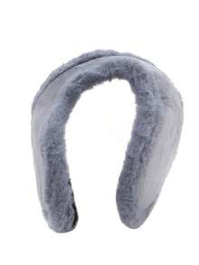 1个新款后戴式耳罩，冬季学生保暖耳罩，男女通用秋冬柔软弹力保暖耳套，户外滑雪、跑步、骑行防风保暖抓绒耳罩 - 彩色 - 查看 6