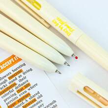 时间旋转笔，高品质中性笔，0.5mm速干笔芯，适合日常学习和办公使用，办公用品，学校用品，返校用品。 - 黑色 - 查看 6