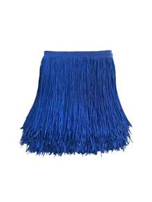 2 Yards Tassel Lace Trim, Sewing Accessories, Decorative Edging, Tassel, Latin Dance Costume Tassel, DIY Clothing Supplies, Crafts, Home & Garden - Multicolor - View 8