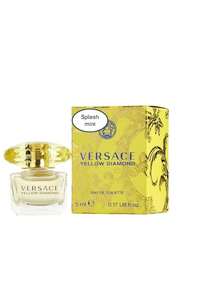 Versace Yellow Diamond Mini Eau De Toilette – Floral Citrus Scent, 0.17 Oz, For Women - 花卉印花 - 查看 4