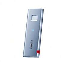 Lenovo The TSD303 Portable SSD Features A Flexible Type-C Interface For Easy Connection, A Compact Body For Large-Capacity Storage, Fingerprint Encryption For Privacy, And High-Speed Read/Write Speeds To Meet Both Everyday And Professional Needs. (Gray) - Grey - View 8