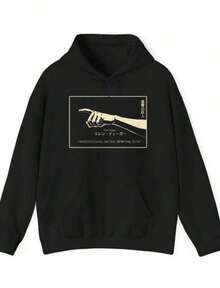 Men Outdoor Hoodies & Sweatshirts - Black - View 1