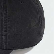 Adidas Gorra de papá lavada unisex KB2105 - Negro - Ver 6