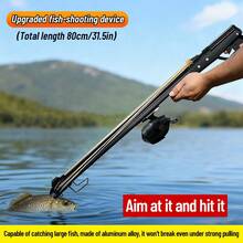 Fishing Slingshot - Aluminum Alloy Frame, Deluxe Fishing Catapult Set For Adults, Thickened Design, Powerful Rubber Band, A Fishing Catapult That Even Beginners Can Use. - Luxury Set - View 5