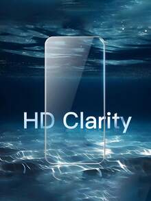 2 st. skärmskydd i härdat glas med 9H-hårdhet, klart, reptåligt, stötsäkert, vattentätt, kompatibelt med 11/12/13/14pro Max/15pro Max/16/16pro/16plus/16pro Max/16e/17/17 Air/17 Pro/17 Pro Max