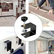 4PCS Grapas de Fijacin para Cajones - Abrazaderas C de Acero Laminado en Fro, Clips Precisos para Instalacin de Gabinetes y Carpintera, Abrazaderas Universales para Mesas y Escritorios - como se muestra en la figura - Ver 8