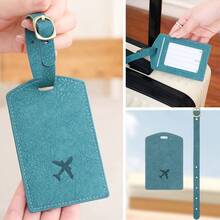 Waterproof Luggage Tag Durable Suitcase Label For International Flight & Vacation - Multicolor - View 8