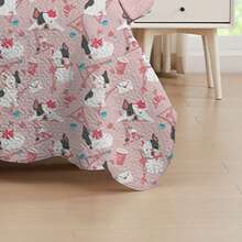 Double-Sided Single Bedspread Set For Girls And Children, Premium Decoration, 2 Pieces. Unmissable! - 小狗 - 查看 3