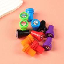 Mattel Cartoon Witch Stamp/Graffiti Stamp Toy/Anime Style Stamp Gift/Back To School Fun Gift - Multicolor - View 4