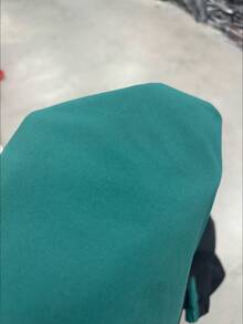 加大码男士休闲夹克，撞色拼接连帽设计，带口袋，适合休闲、旅行、度假和户外活动，春秋季穿着。 - 墨綠色 - 查看 8