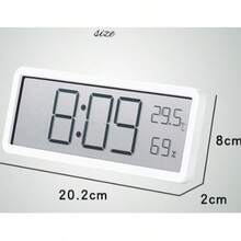 Digital Wall Clock, Large Display Digital Alarm Clock, Multi-Function Temperature & Humidity Display, USB/Battery Powered Alarm Clock, Room Decor, Bedroom Decor, Dorm Decor, Back To School Decor, School Surprise, Home Decor, Study Supplies